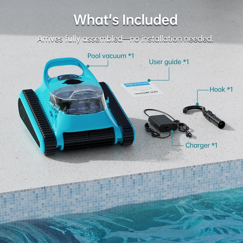 NexTrend 60V Pro Blue automatic pool cleaners