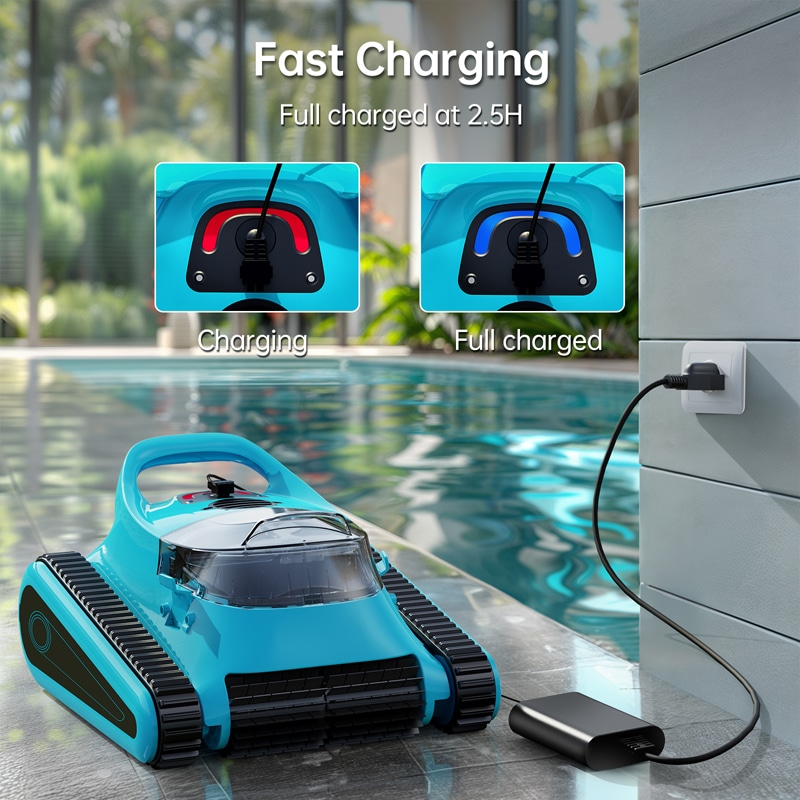 NexTrend 60V Pro Blue swimming pool cleaner